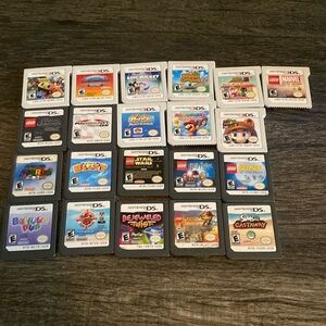 21 Ds and 3DS games